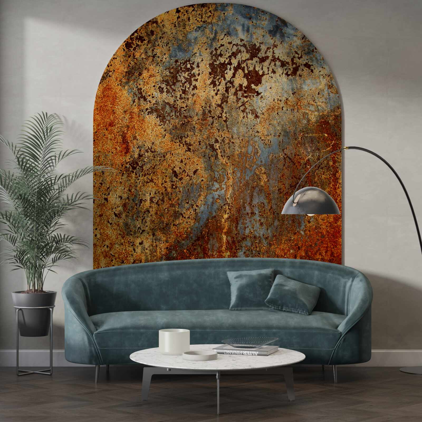 Фотошпалери золотистий відтінок, ніби плаваючий у воді