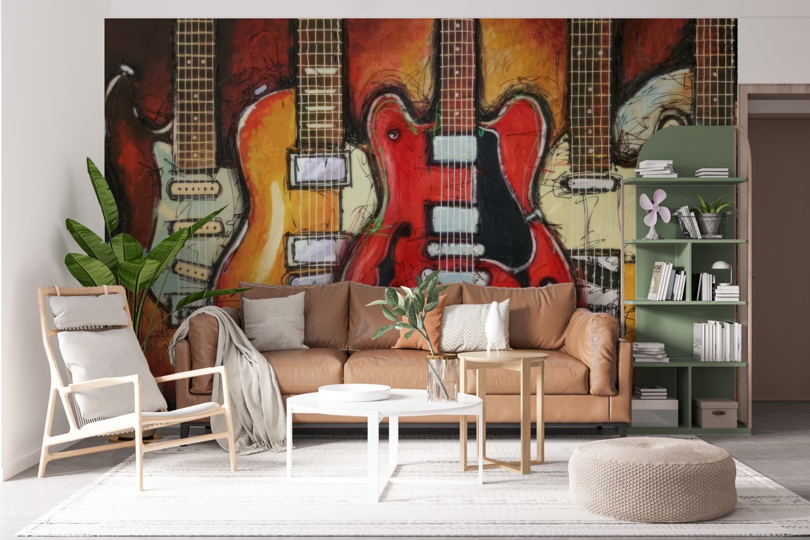 Фотошпалери гітари різних конструкцій