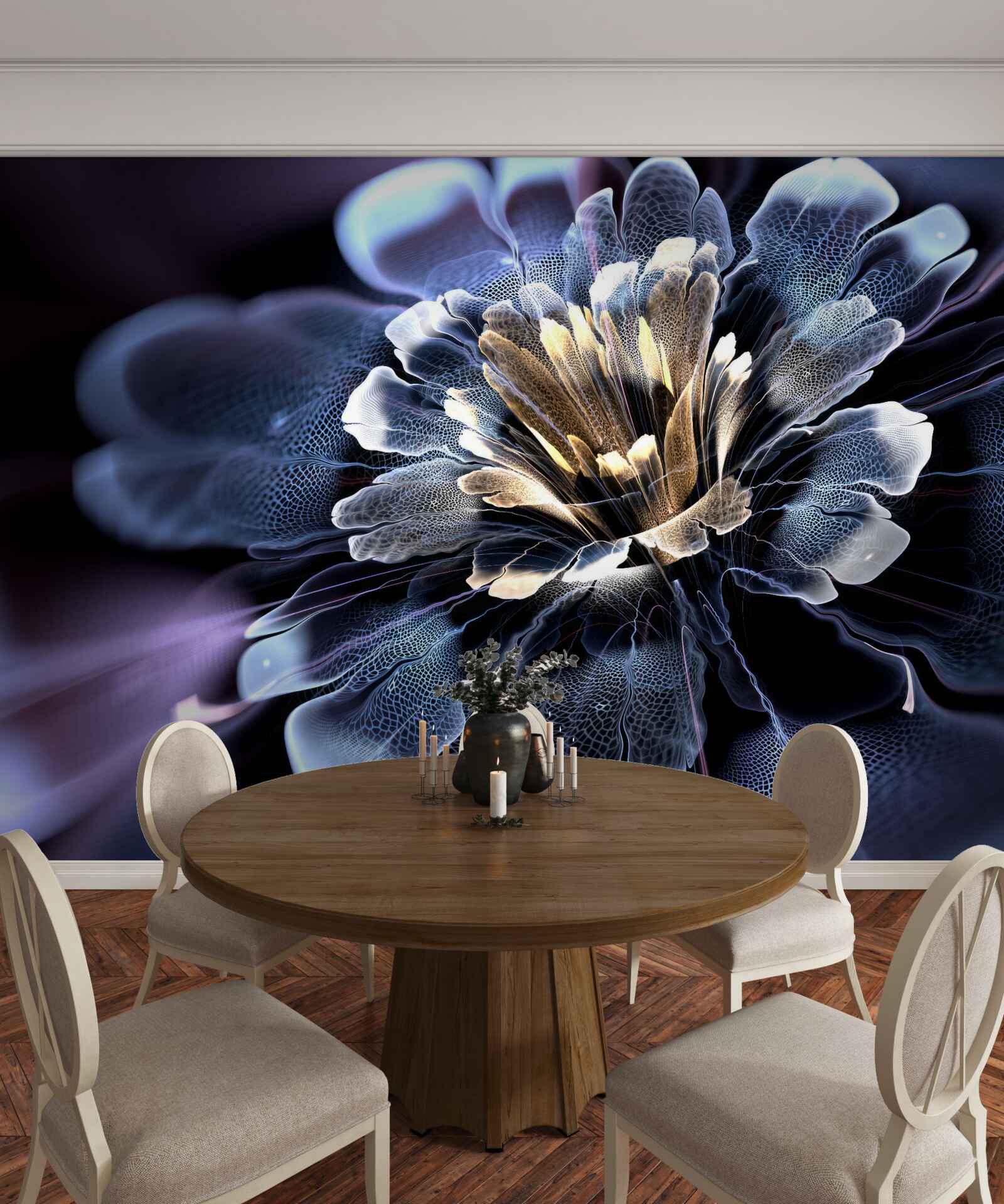 Фотошпалери велика екзотична квітка