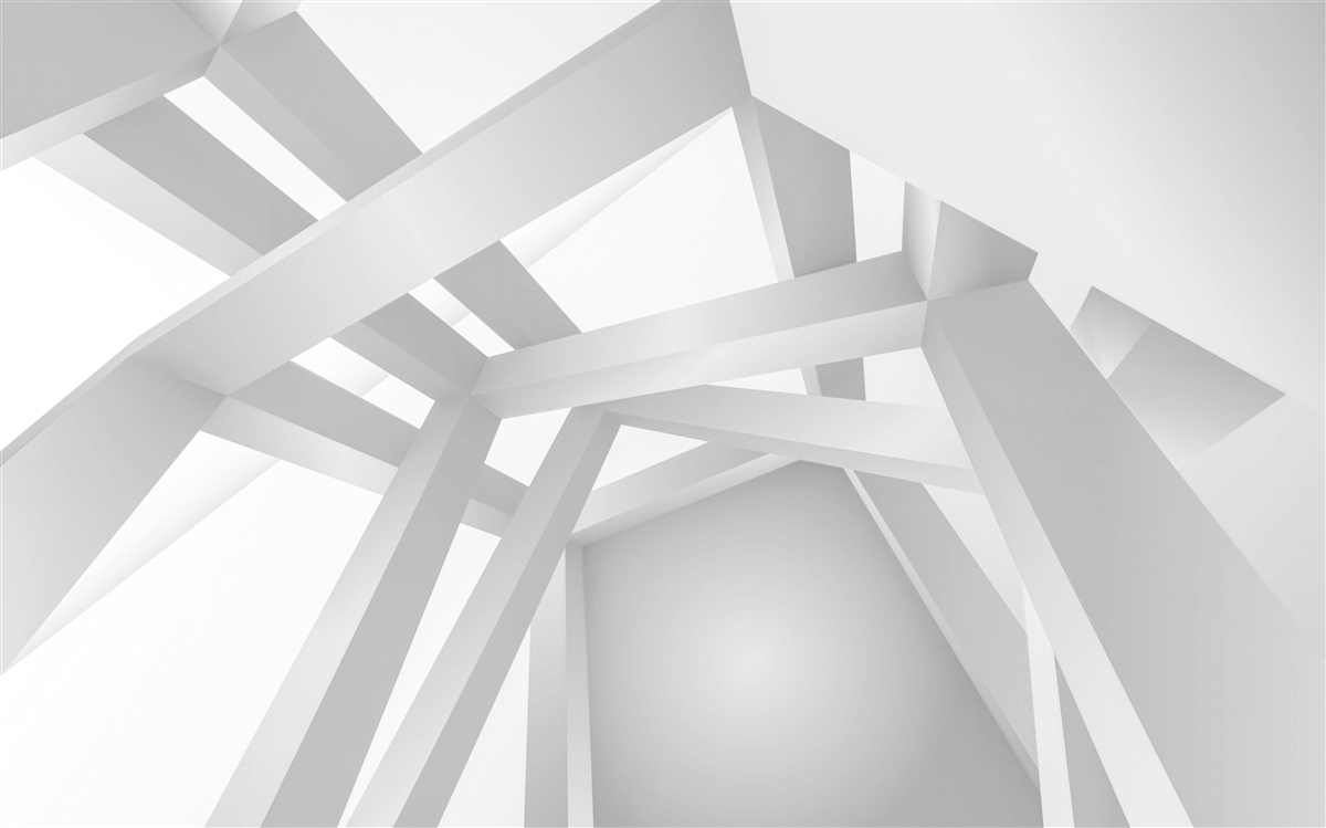 Фотошпалери об'ємна абстрактна композиція в сірому кольорі