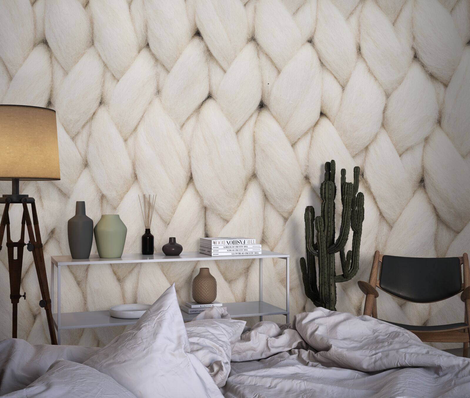 Фотошпалери плетіння нитками