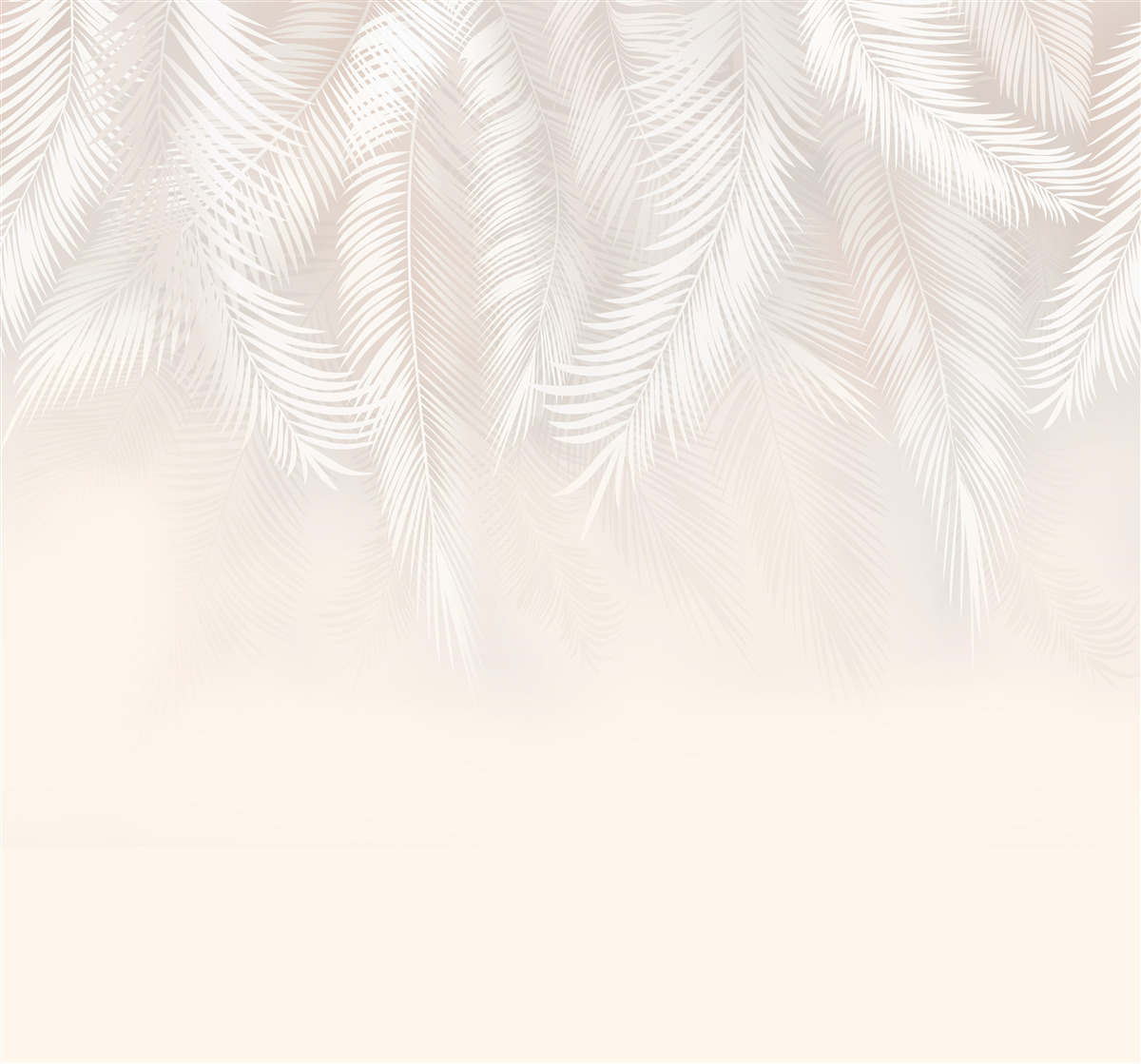 Фотошпалери світле оперення, що спадає донизу