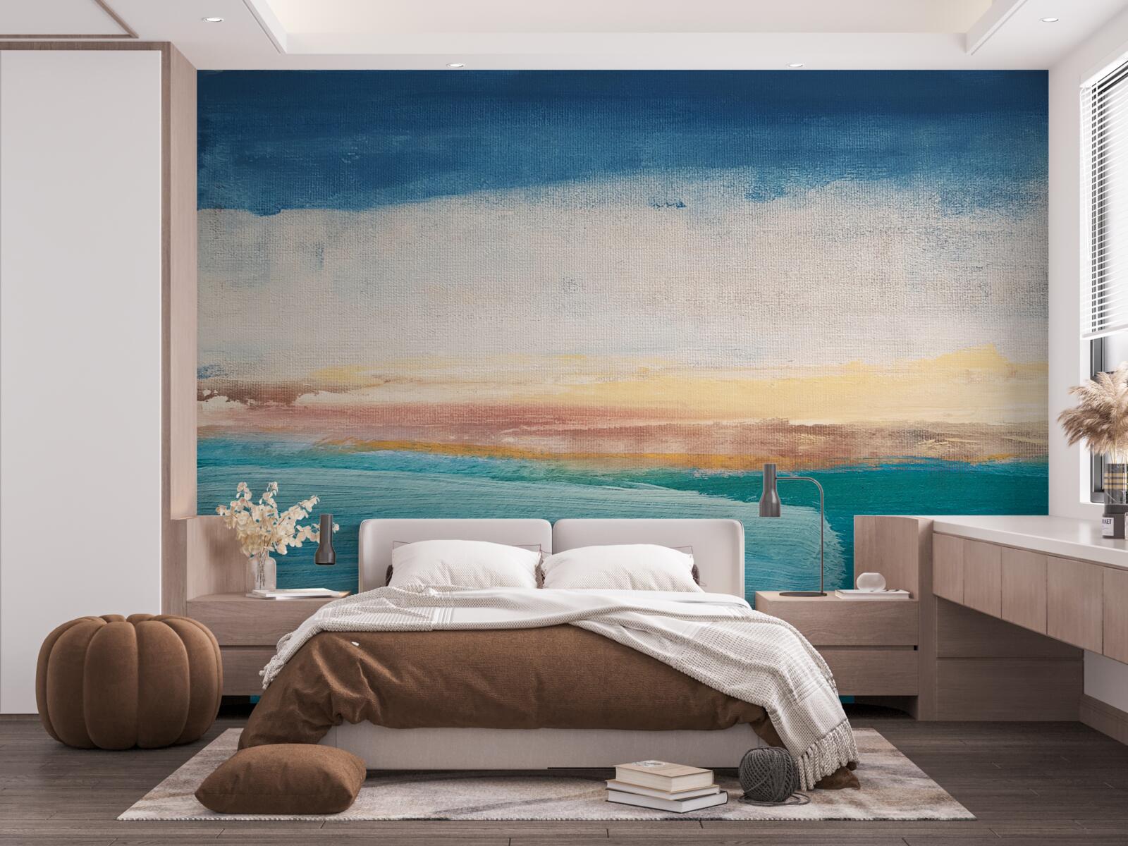 Фотошпалери мазки фарби різних кольорів