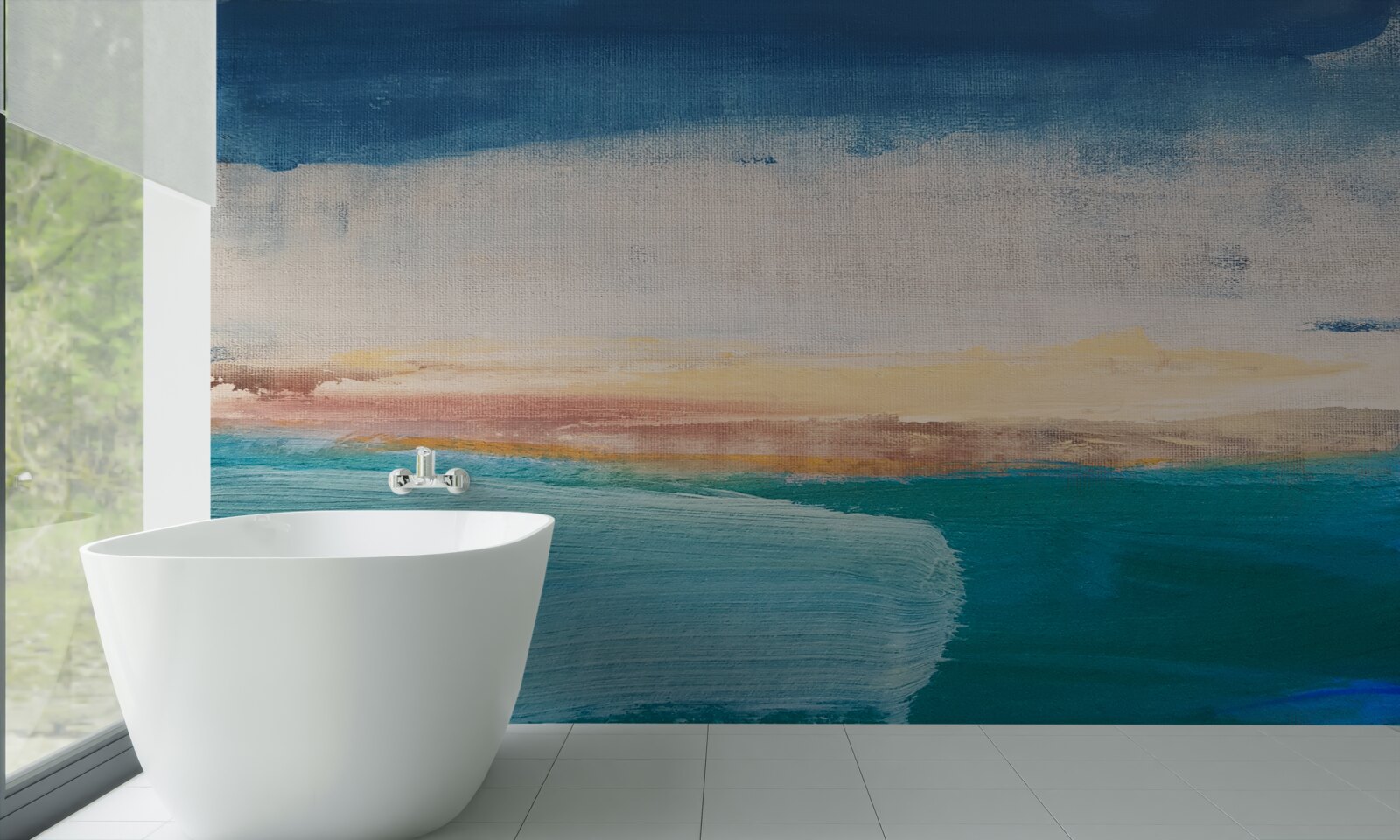 Фотошпалери мазки фарби різних кольорів