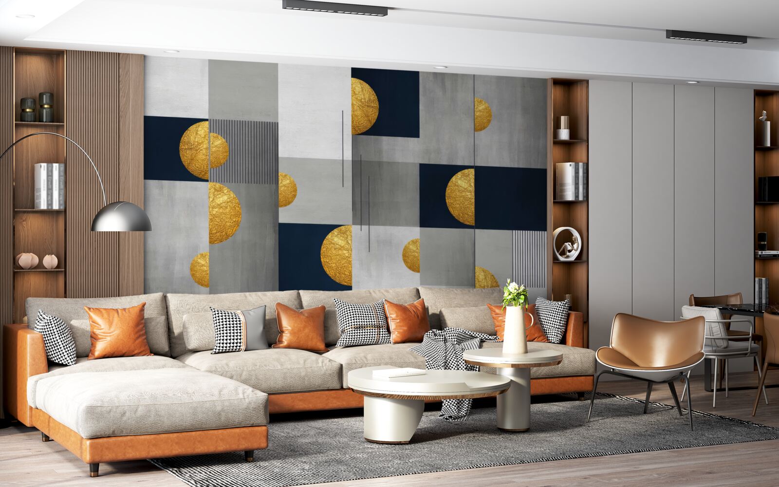 Фотошпалери абстрактний стиль фону