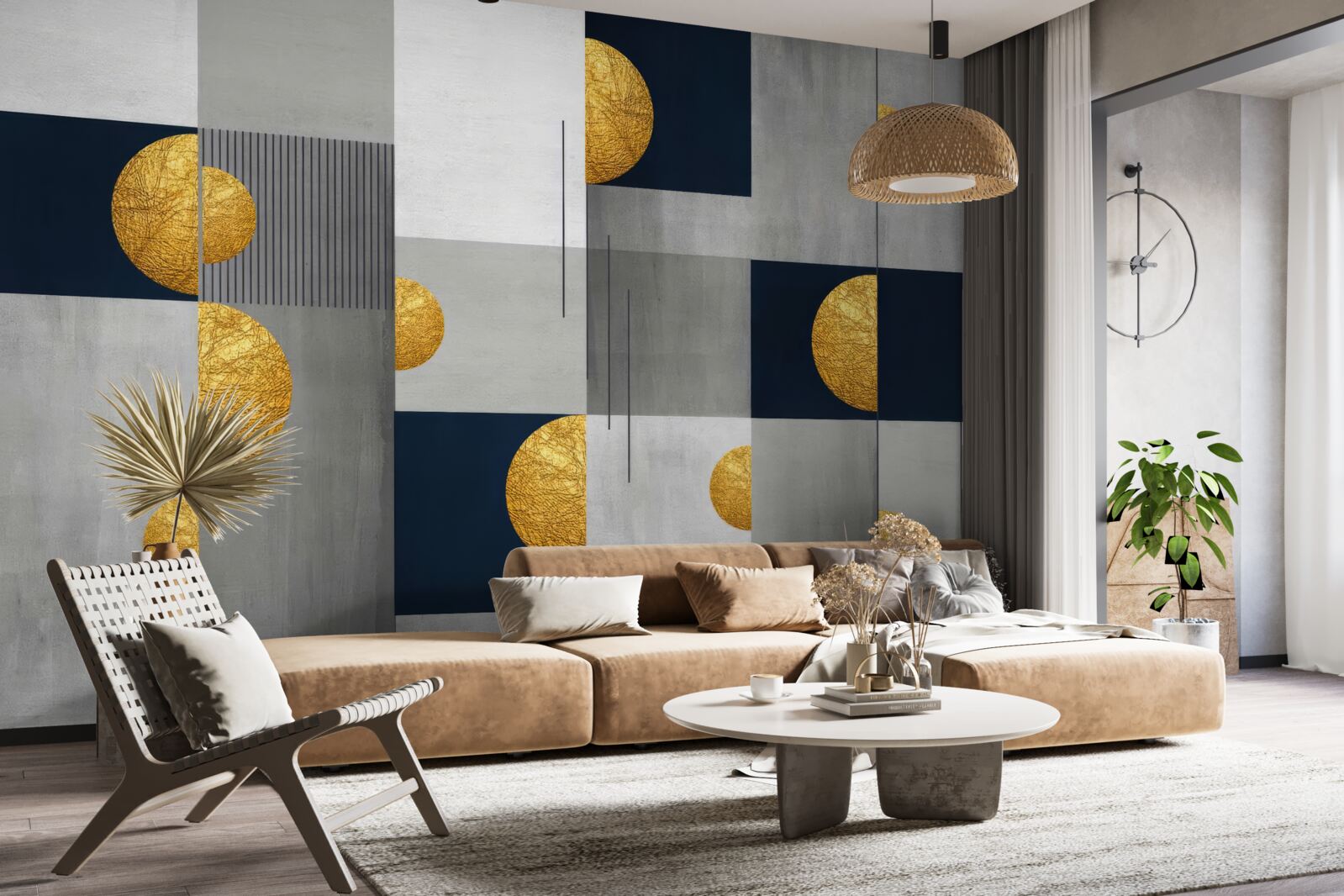 Фотошпалери абстрактний стиль фону