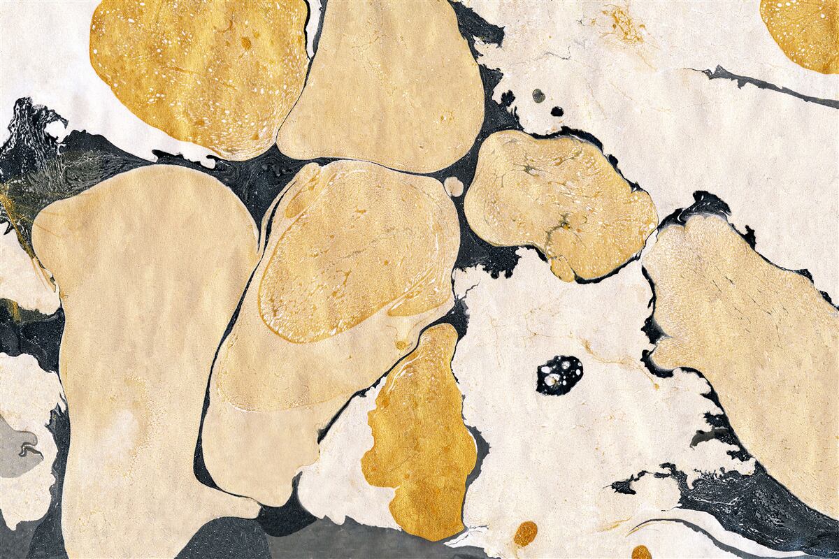 Фотошпалери плями білого, чорного та коричневого кольорів