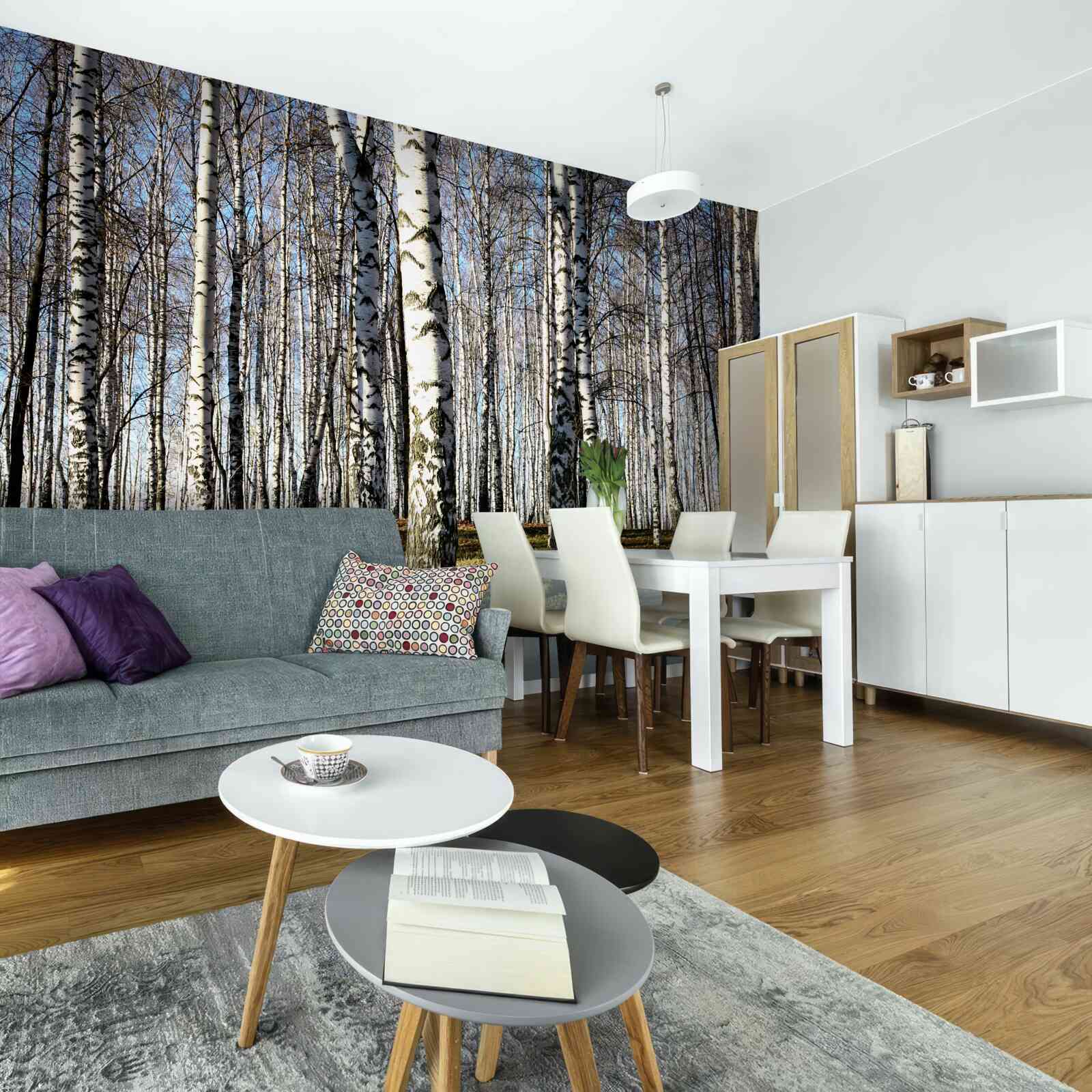 Фотошпалери листя опало з дерев