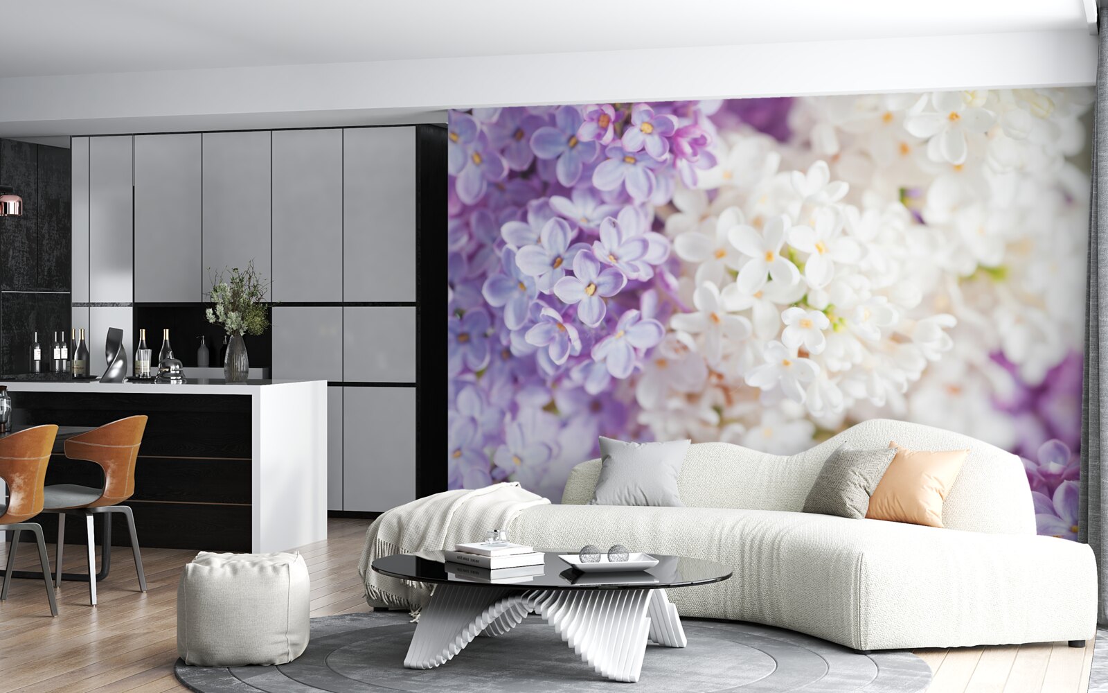 Фотошпалери бузок цвіте навесні