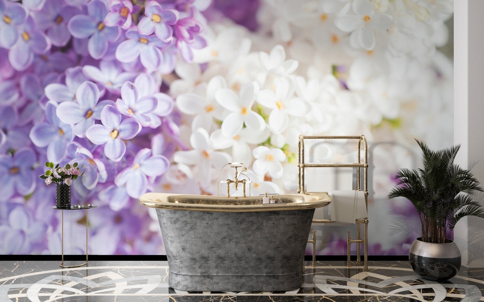 Фотошпалери бузок цвіте навесні