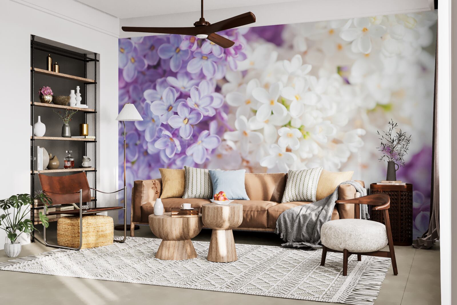 Фотошпалери бузок цвіте навесні