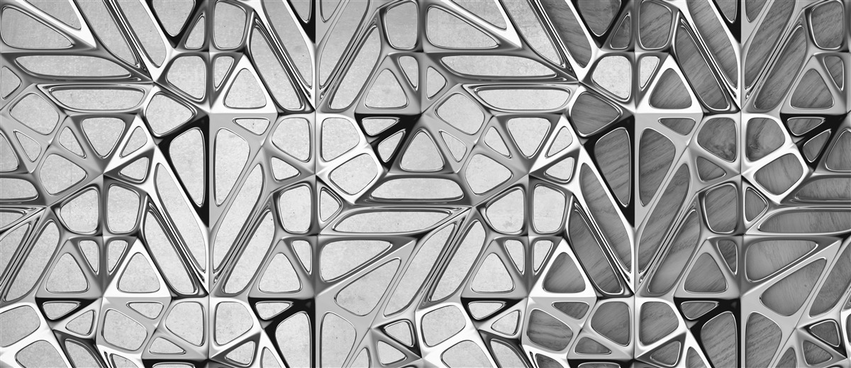 Фотошпалери абстрактний сірий металл