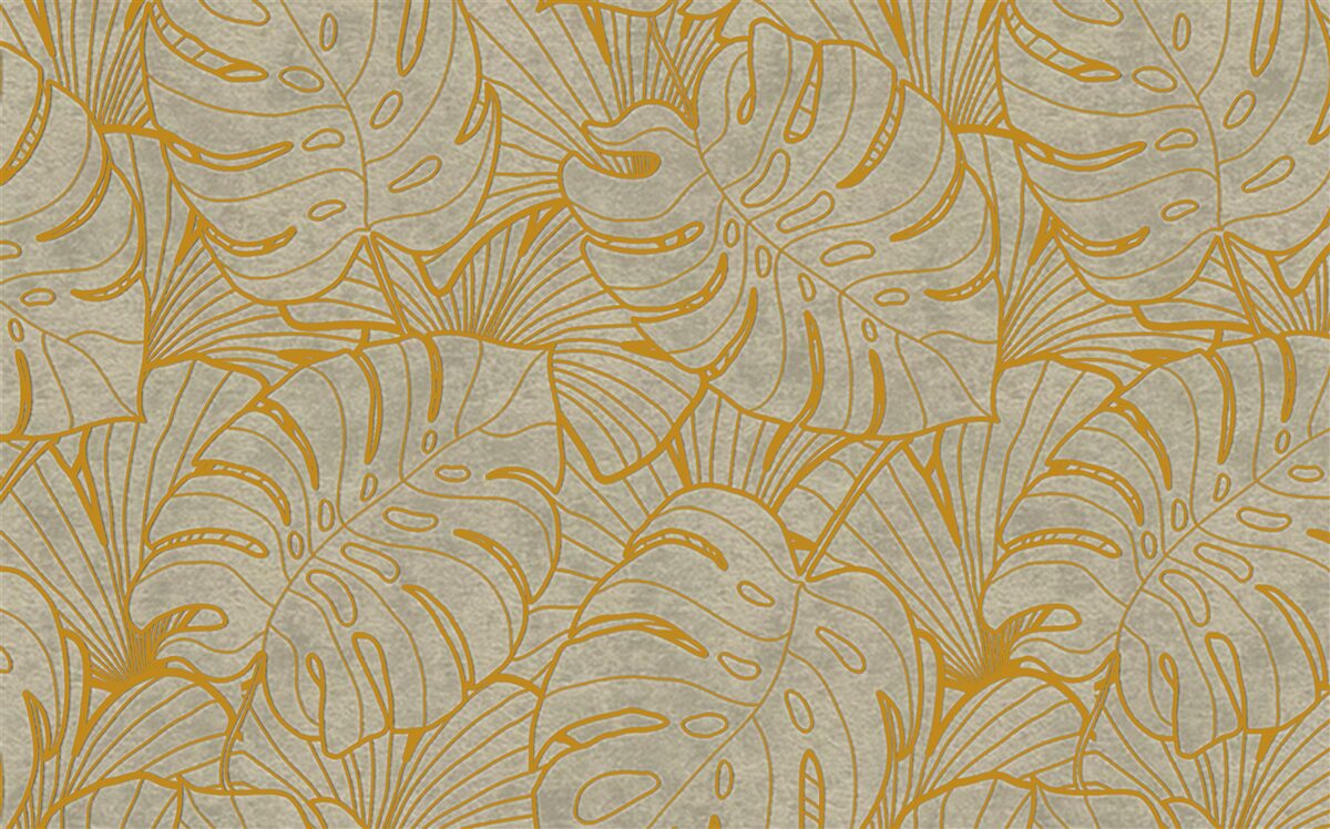 Фотошпалери обриси великого листя