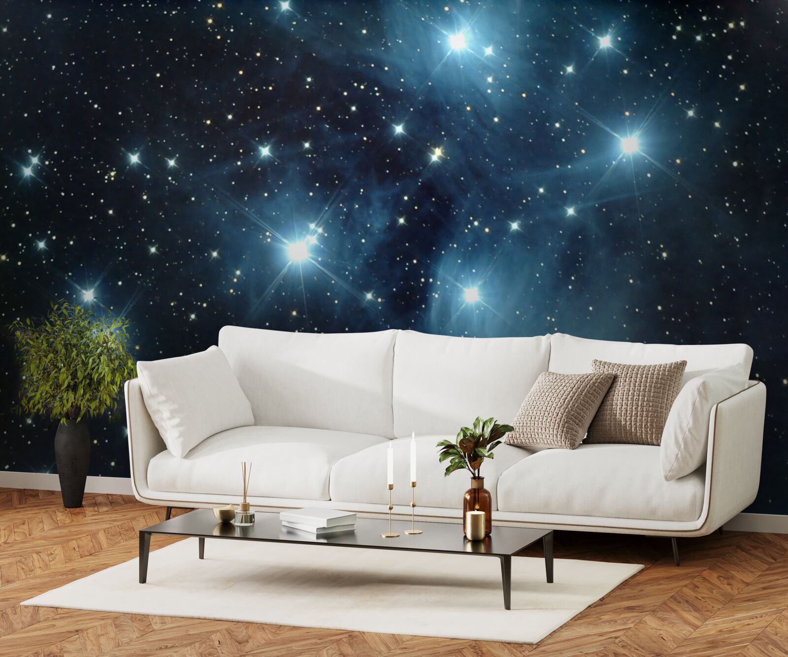 Фотошпалери небо, всипане зірками