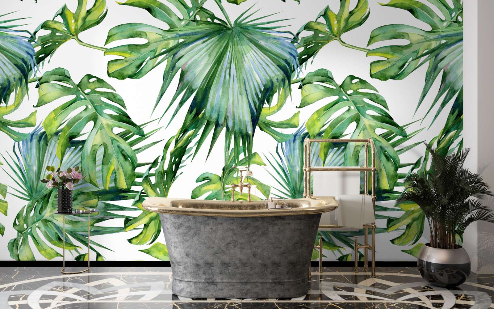 Фотошпалери велика різноманітність зелених рослин