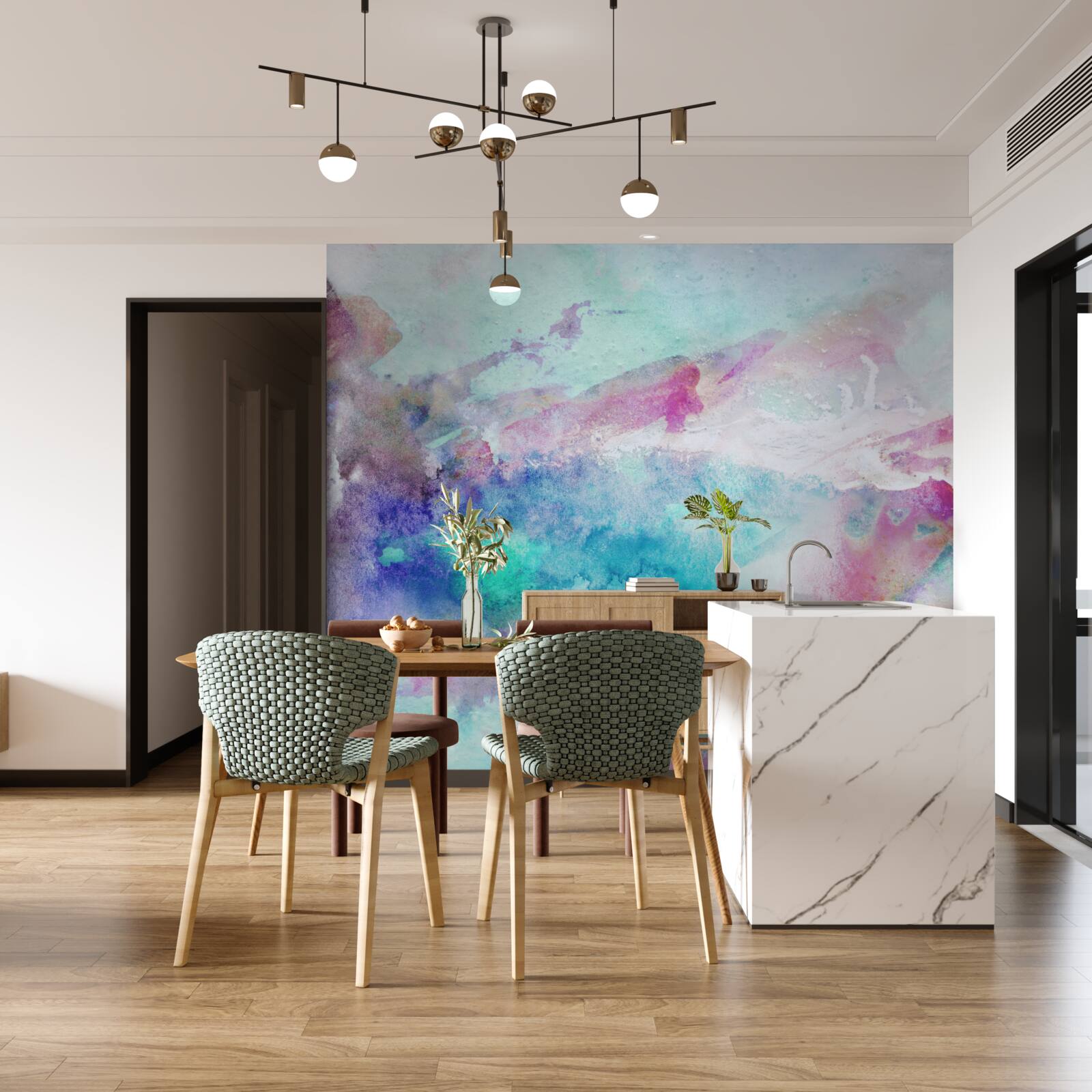 Фотошпалери фон розмитих тонів