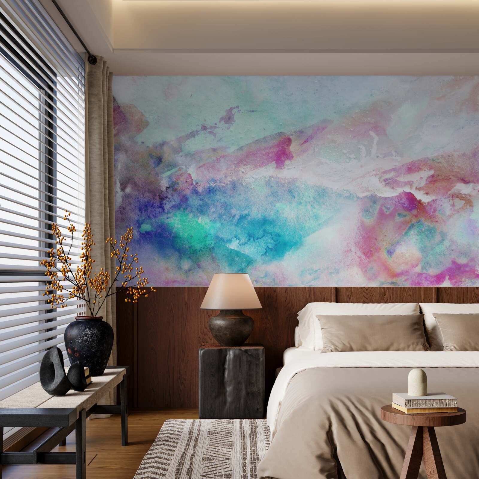 Фотошпалери фон розмитих тонів