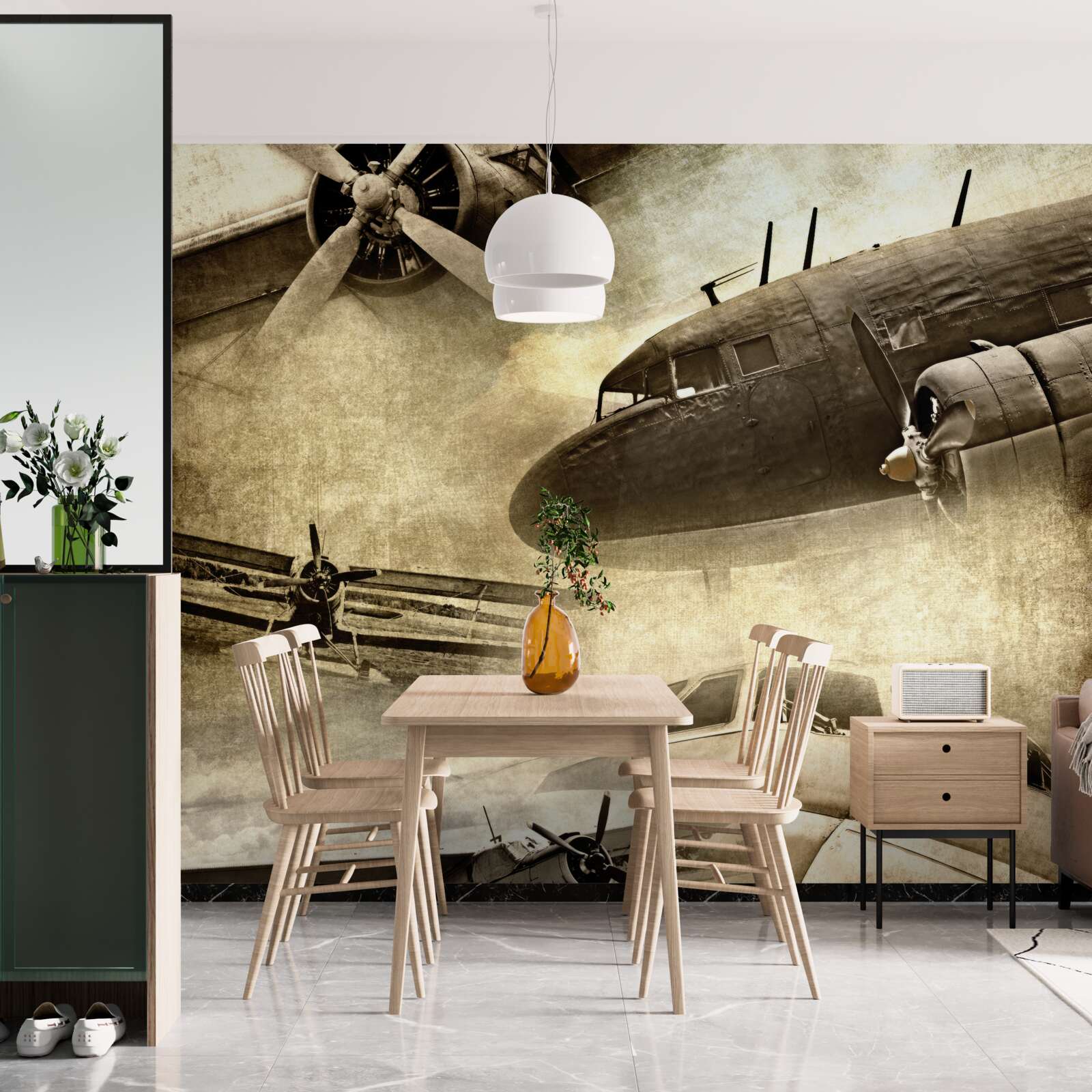 Фотошпалери зображені літаки