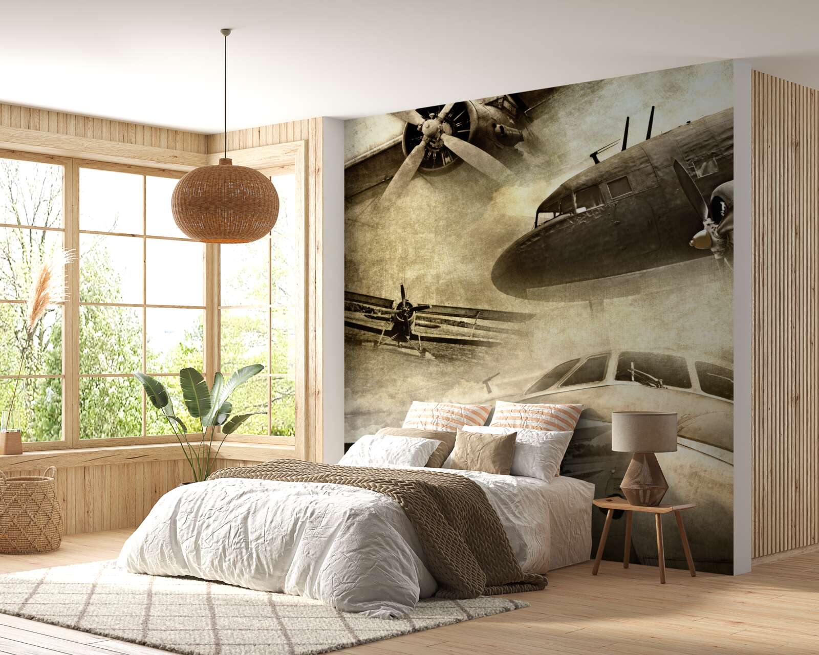 Фотошпалери зображені літаки