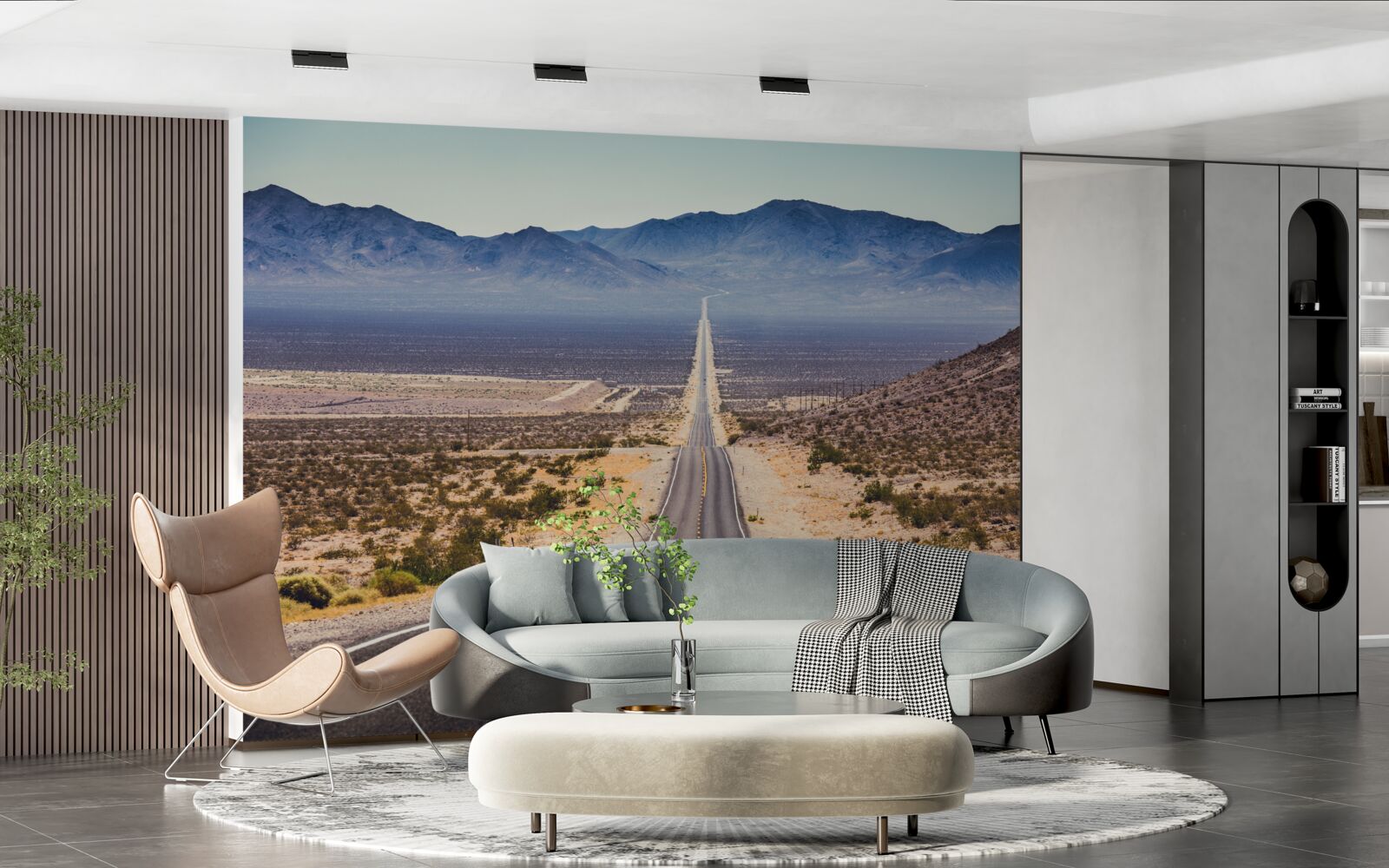 Фотошпалери дорога, що веде до вічності