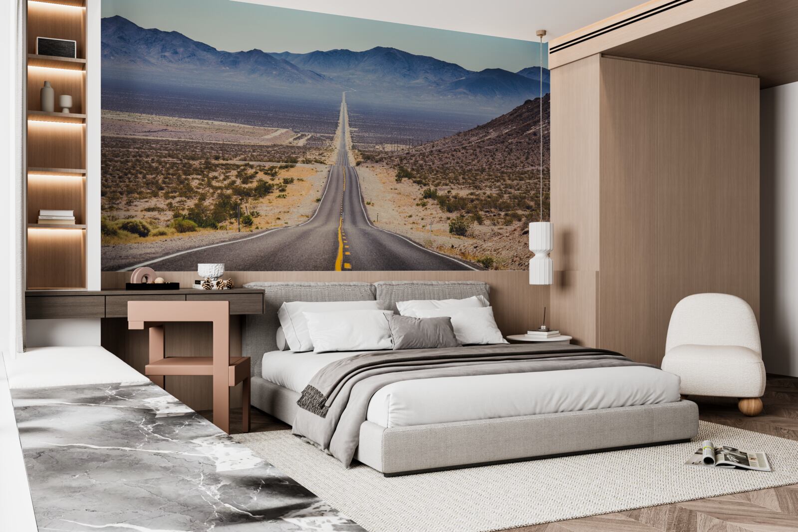 Фотошпалери дорога, що веде до вічності