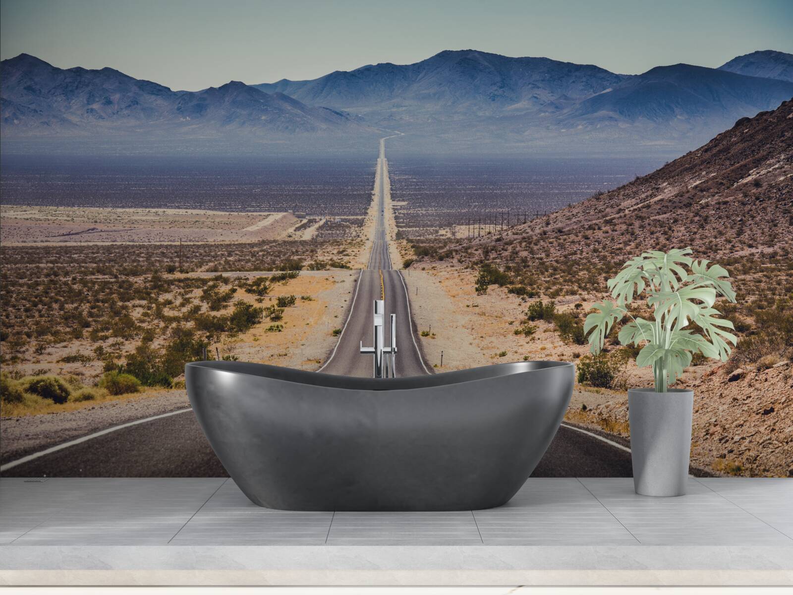 Фотошпалери дорога, що веде до вічності