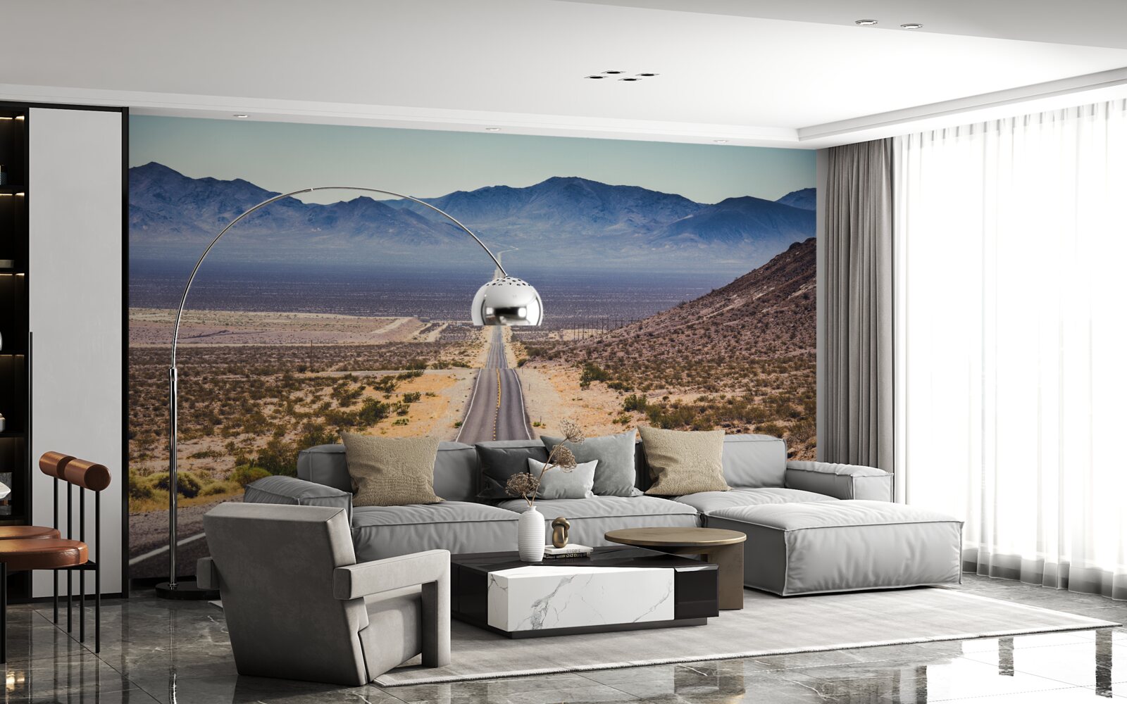 Фотошпалери дорога, що веде до вічності