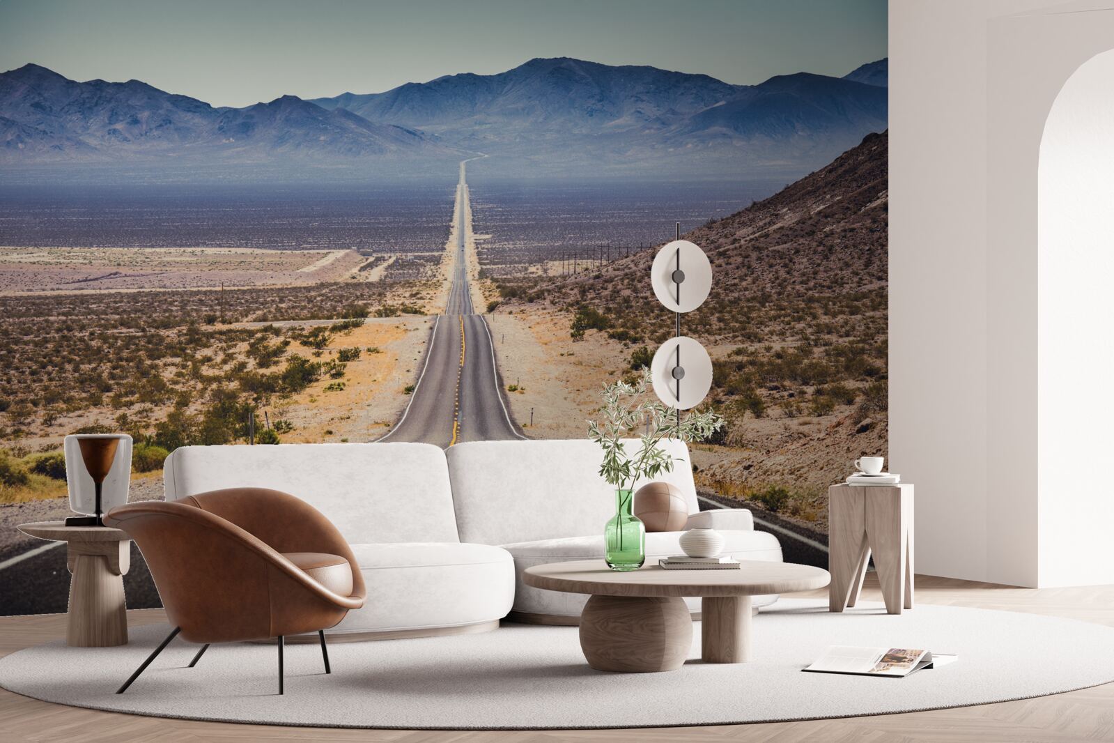 Фотошпалери дорога, що веде до вічності