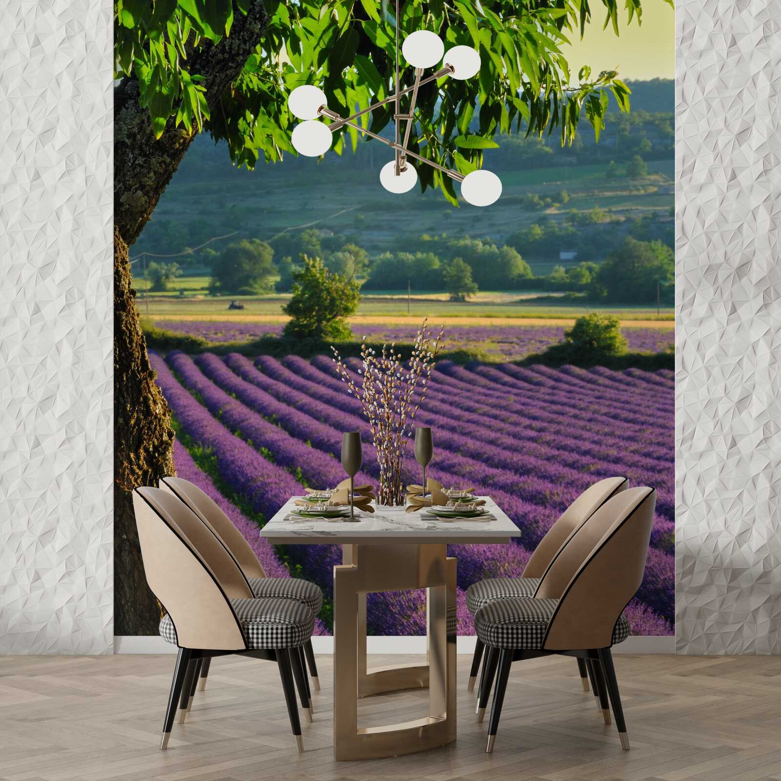 Фотошпалери поле, що пахне лавандою