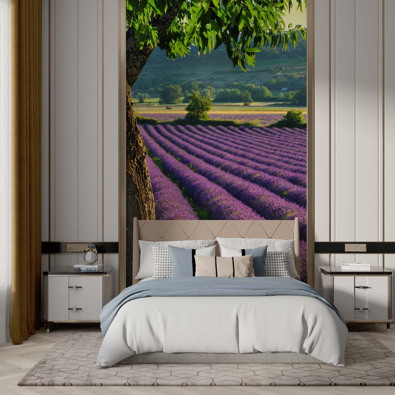 Фотошпалери поле, що пахне лавандою