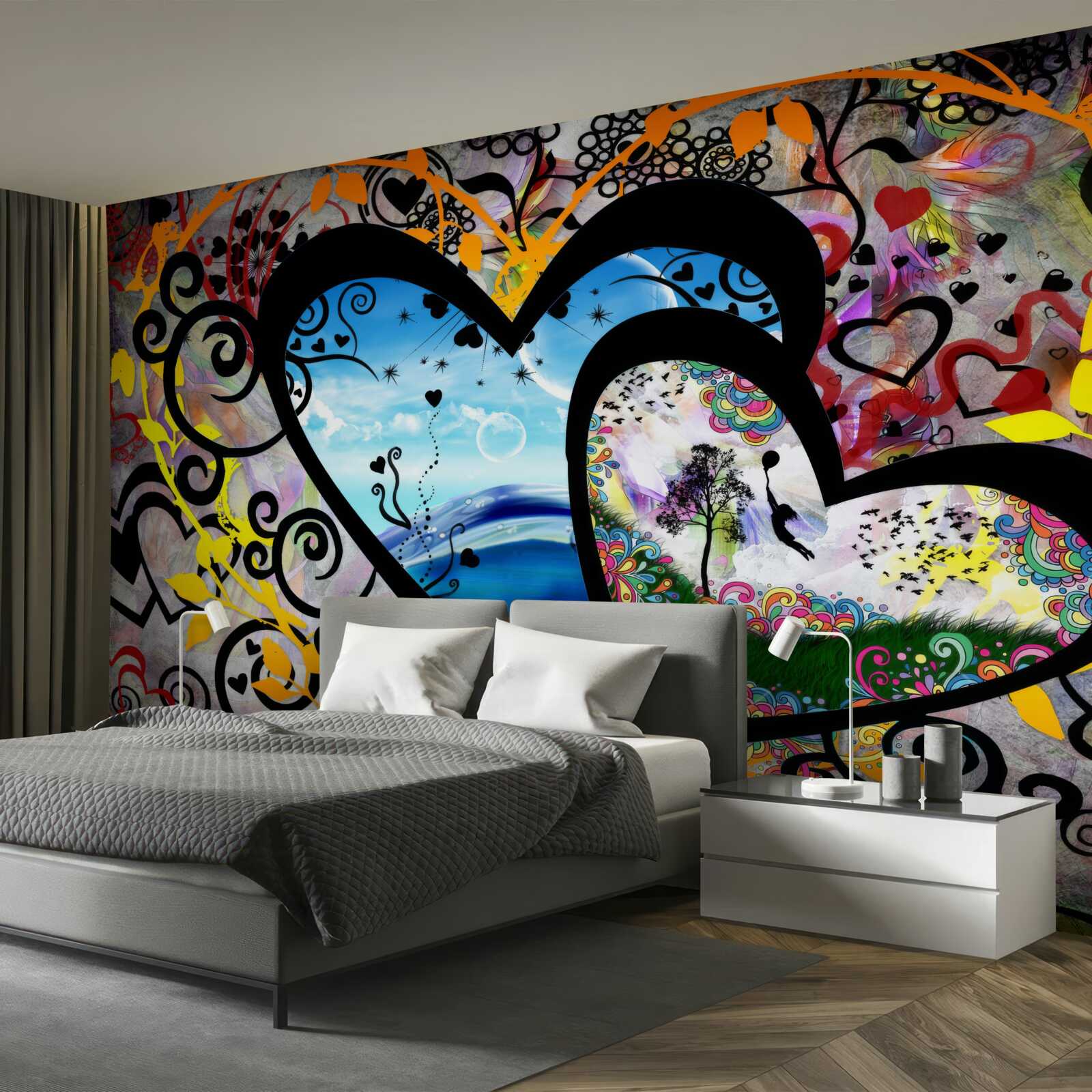 Фотошпалери дві темні душі