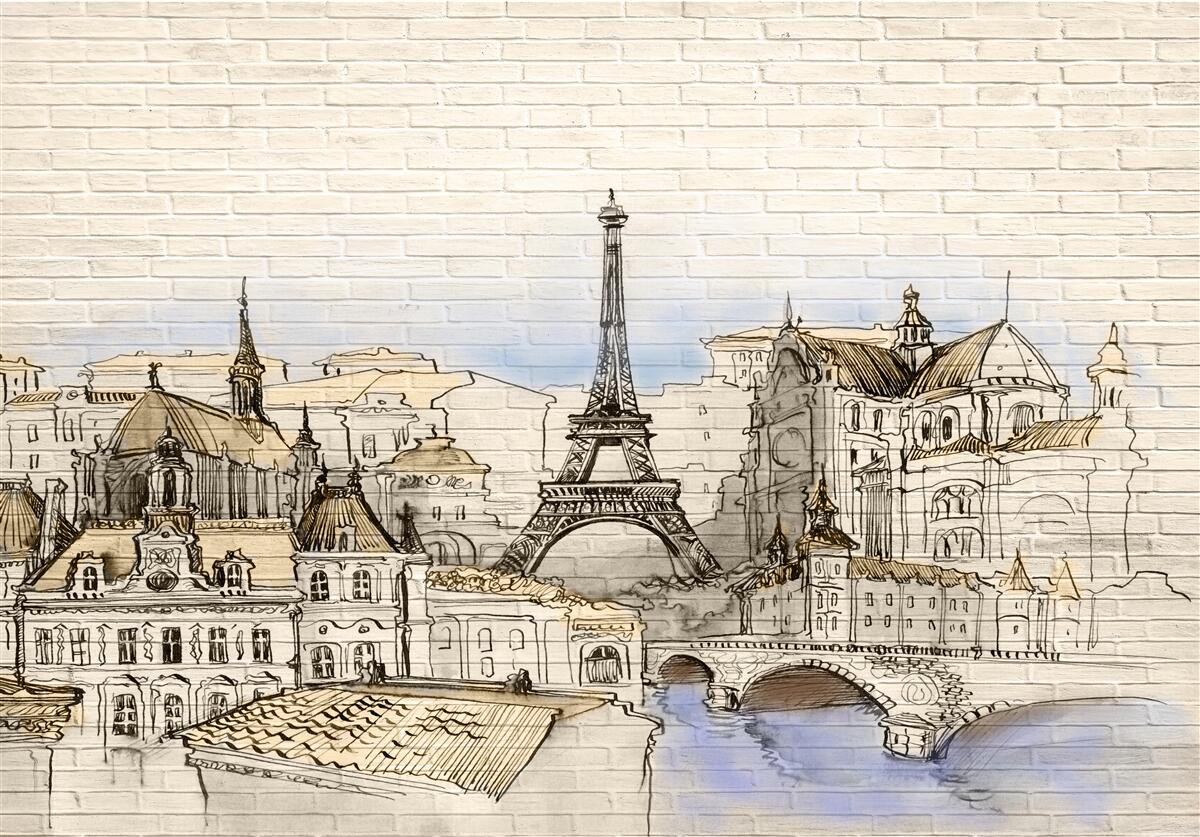 Фотошпалери головні туристичні визначні пам'ятки парижа