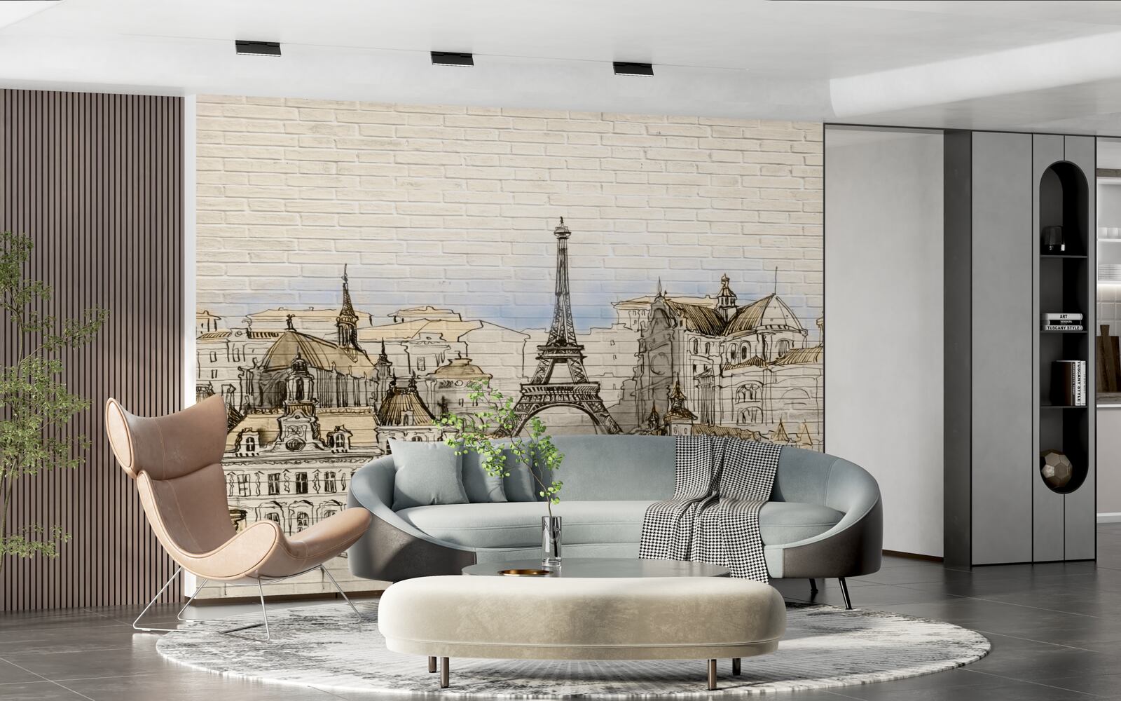 Фотошпалери головні туристичні визначні пам'ятки парижа