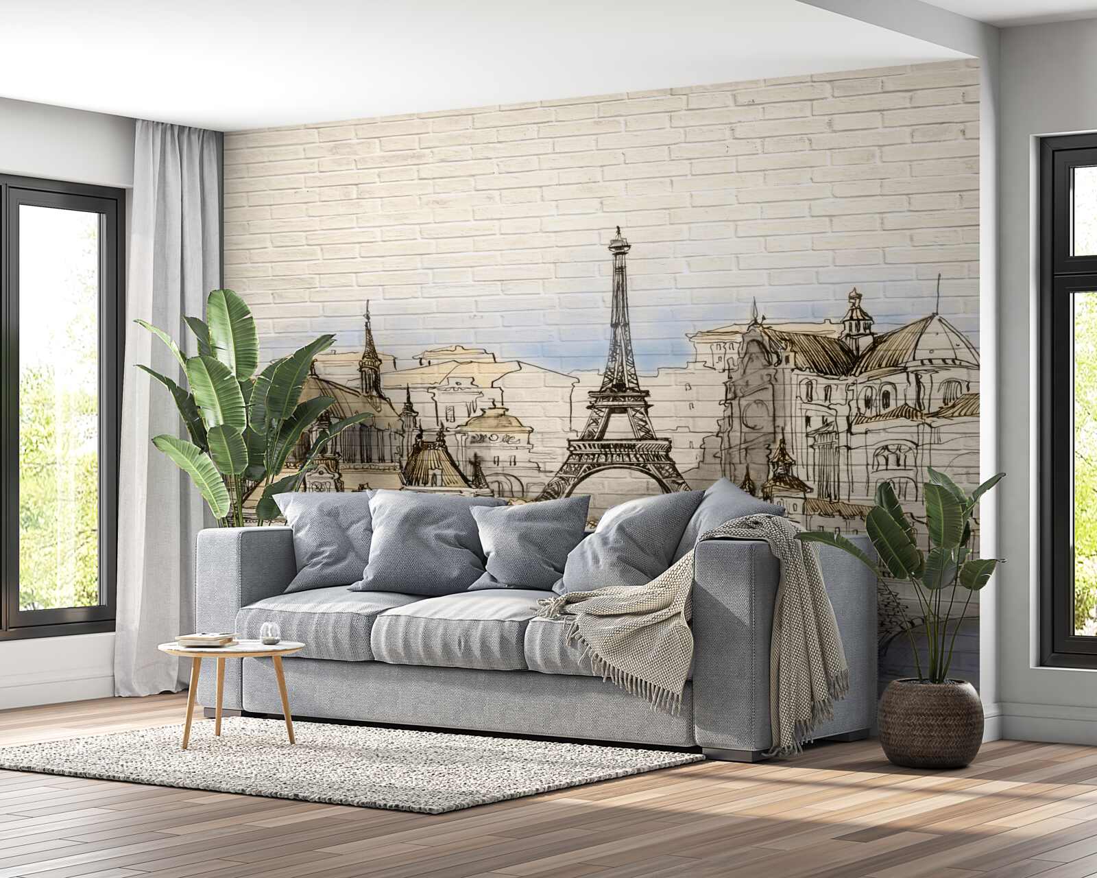 Фотошпалери головні туристичні визначні пам'ятки парижа