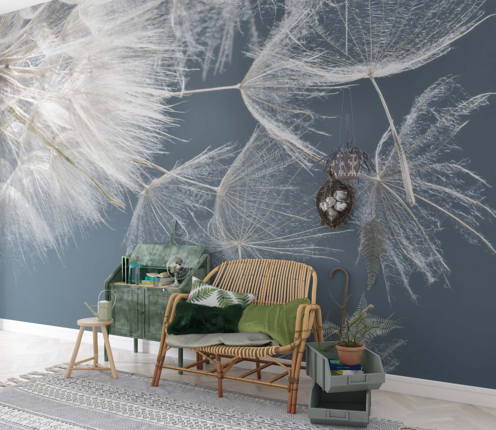 Фотошпалери макрозйомка кульбаб