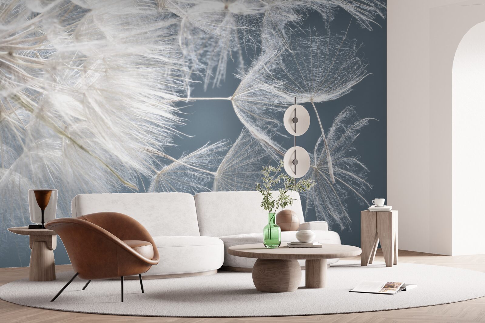 Фотошпалери макрозйомка кульбаб