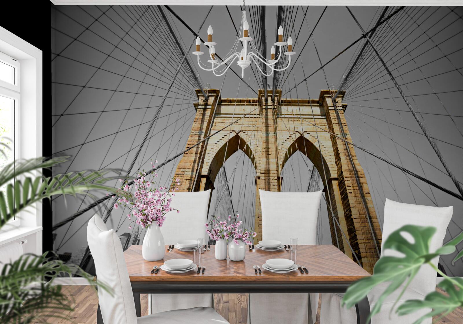 Фотошпалери захоплюючий вид на міст