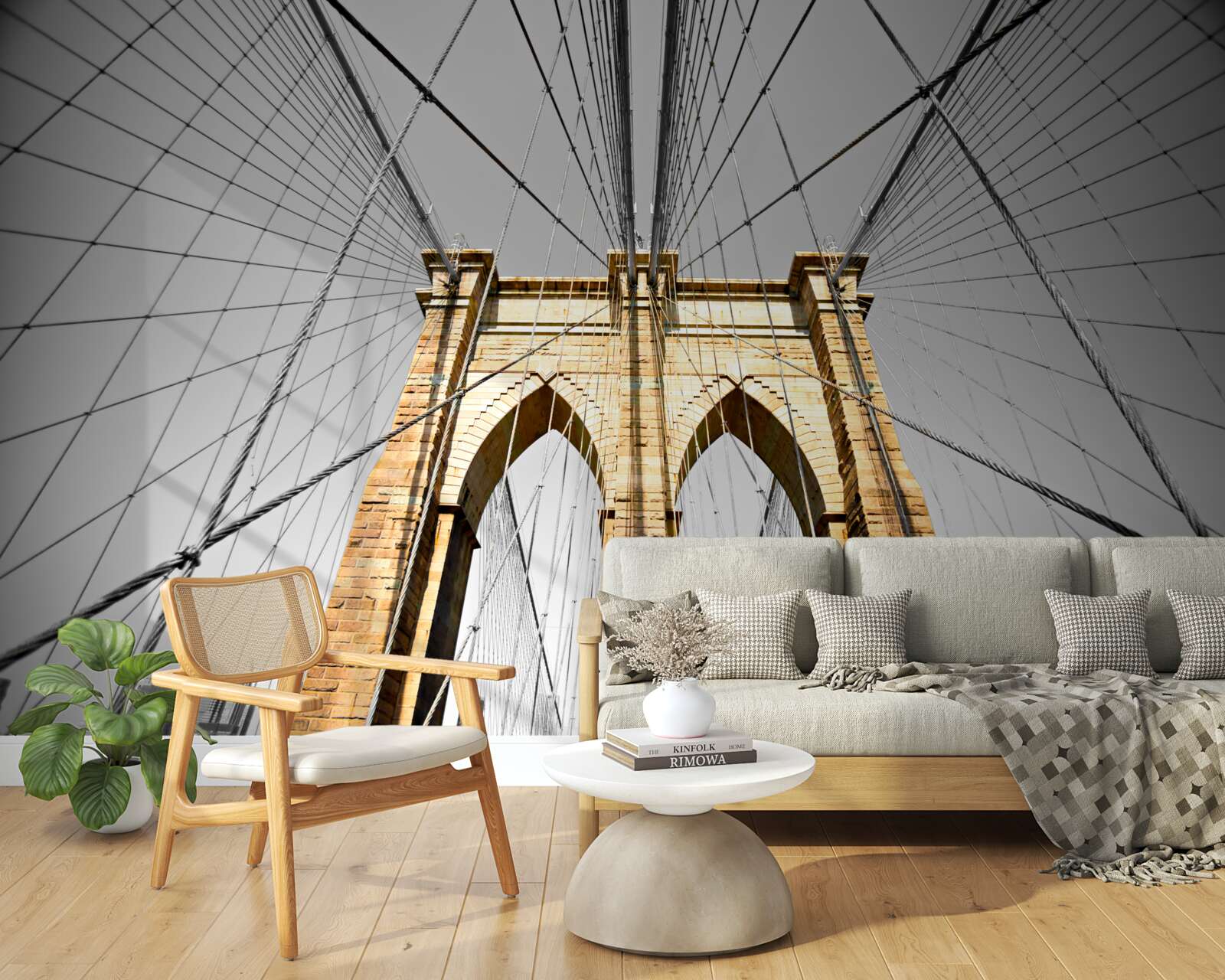 Фотошпалери захоплюючий вид на міст