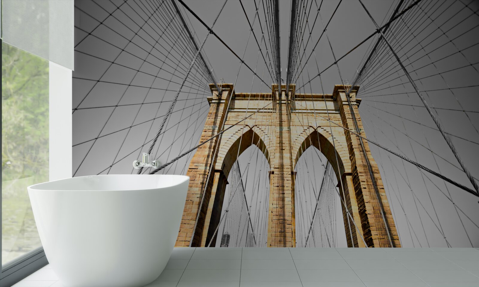 Фотошпалери захоплюючий вид на міст