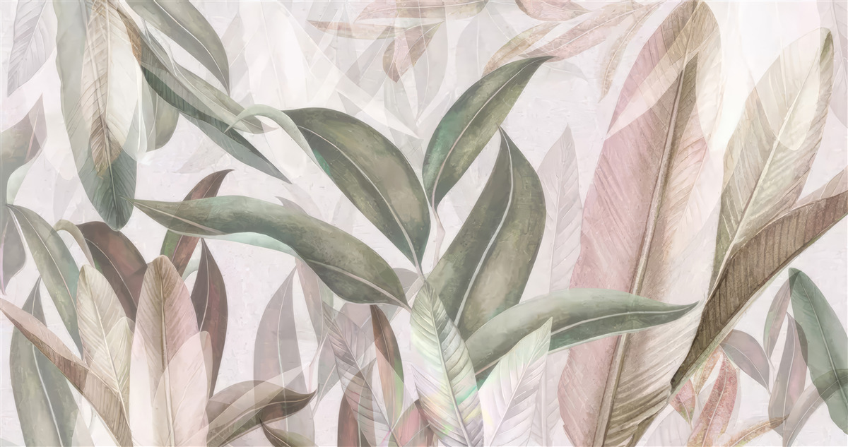 Фотошпалери листя різних форм і видів, показаних на фото