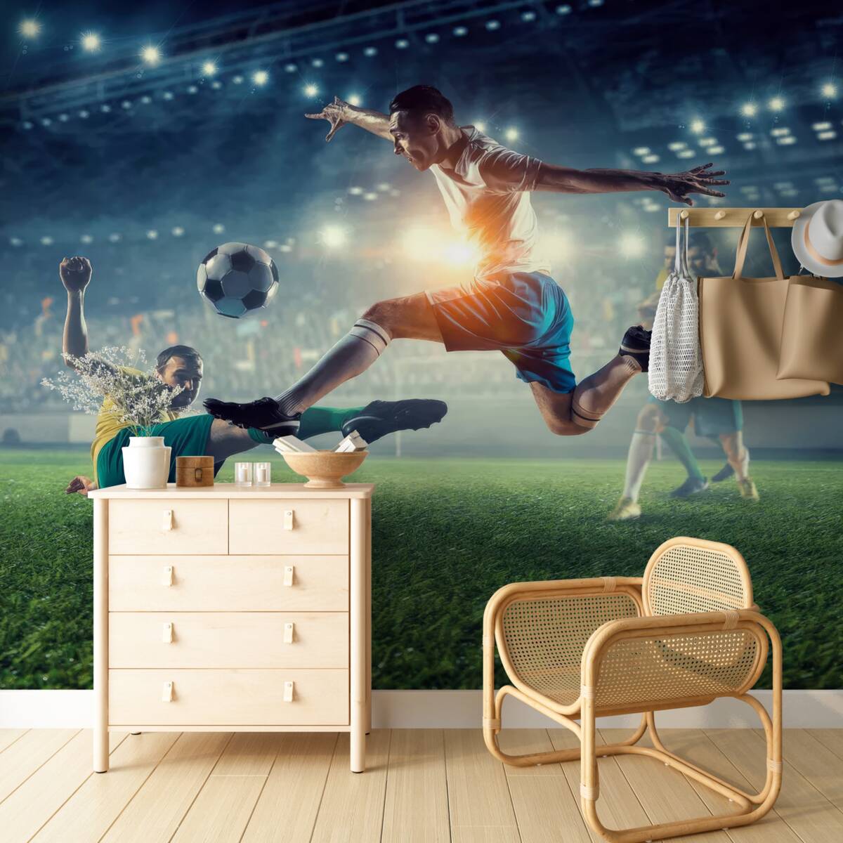 Фотошпалери футбольний матч