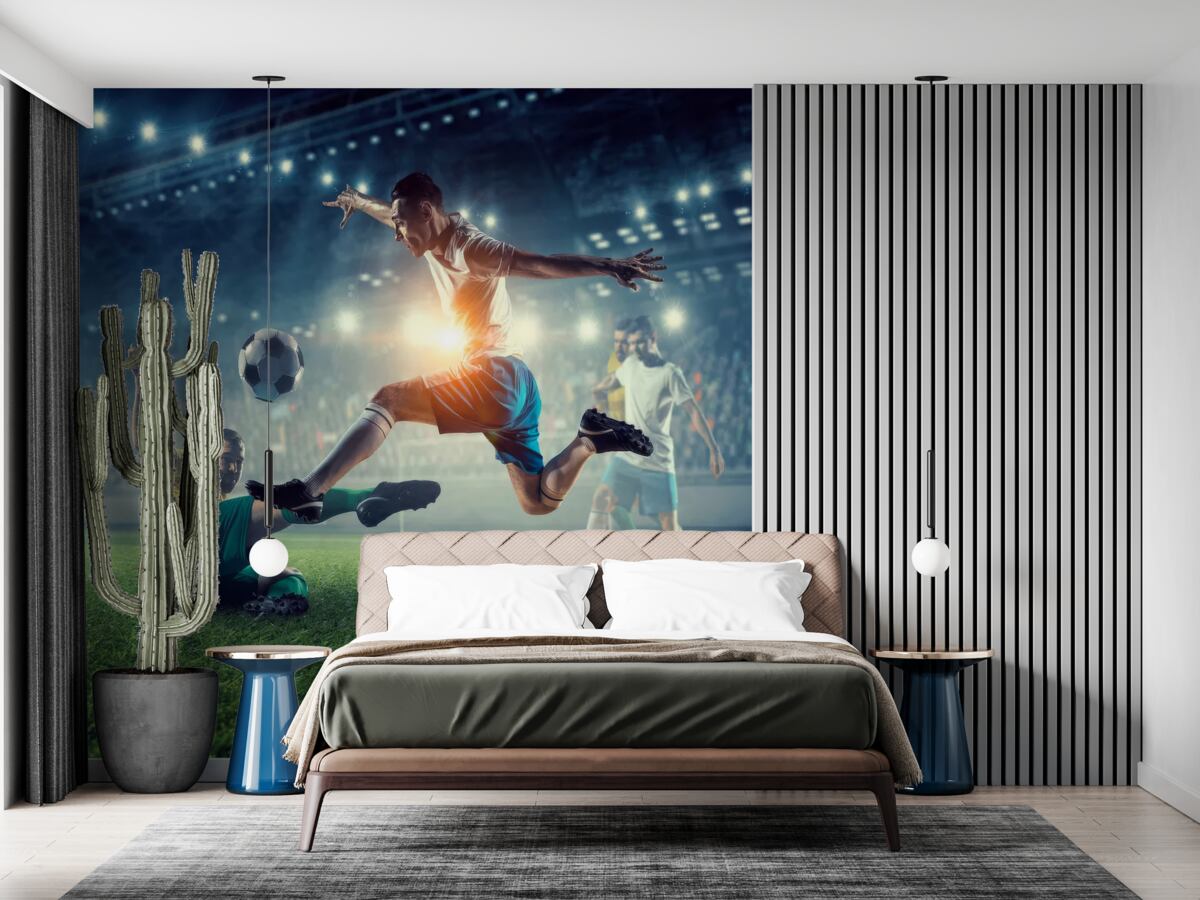 Фотошпалери футбольний матч