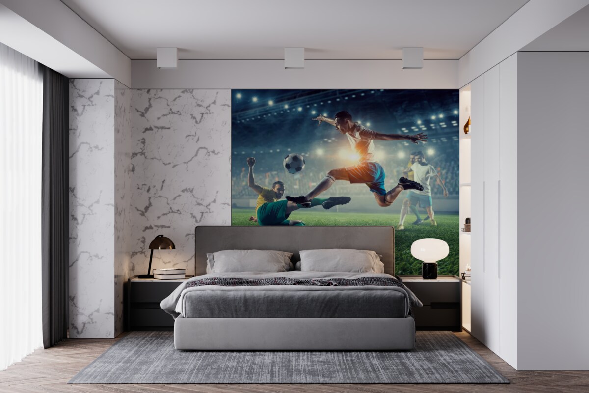 Фотошпалери футбольний матч