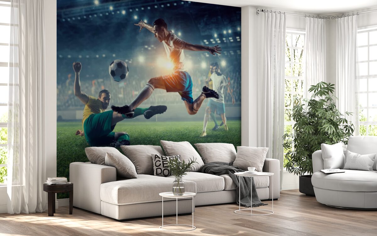 Фотошпалери футбольний матч