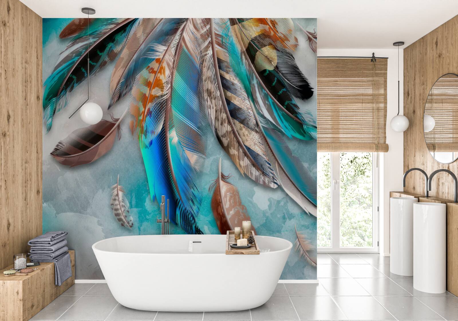 Фотошпалери різноманітні та різноманітні ручки