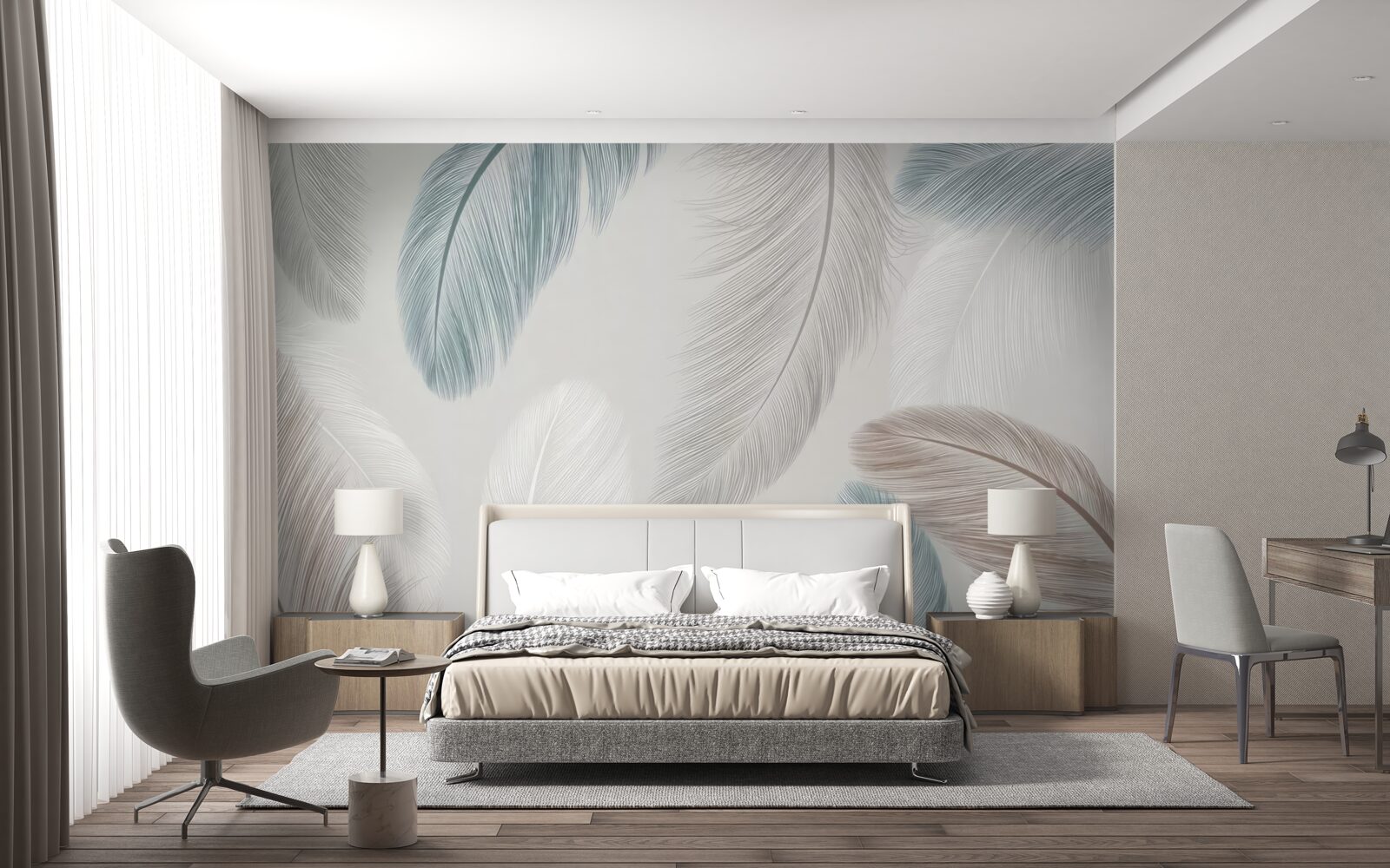 Фотошпалери різні легкі ручки