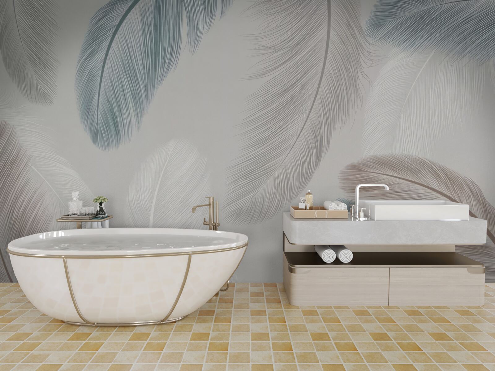 Фотошпалери різні легкі ручки