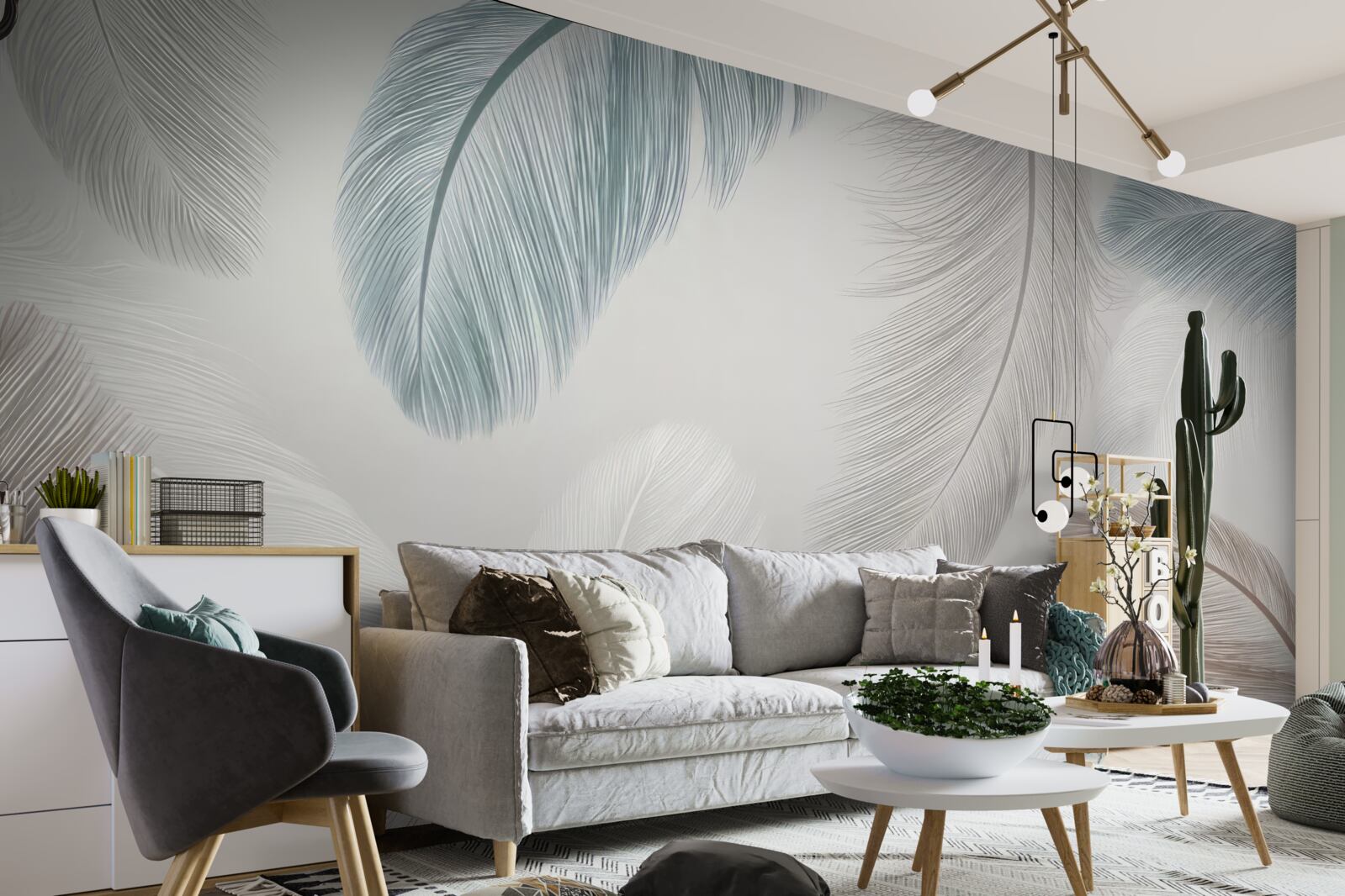 Фотошпалери різні легкі ручки