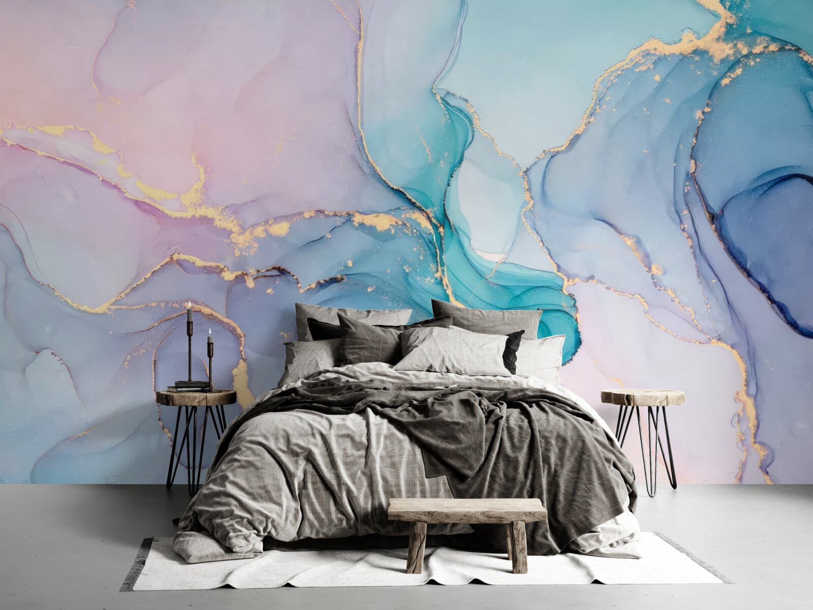 Фотошпалери мармурове тло в пастельних тонах