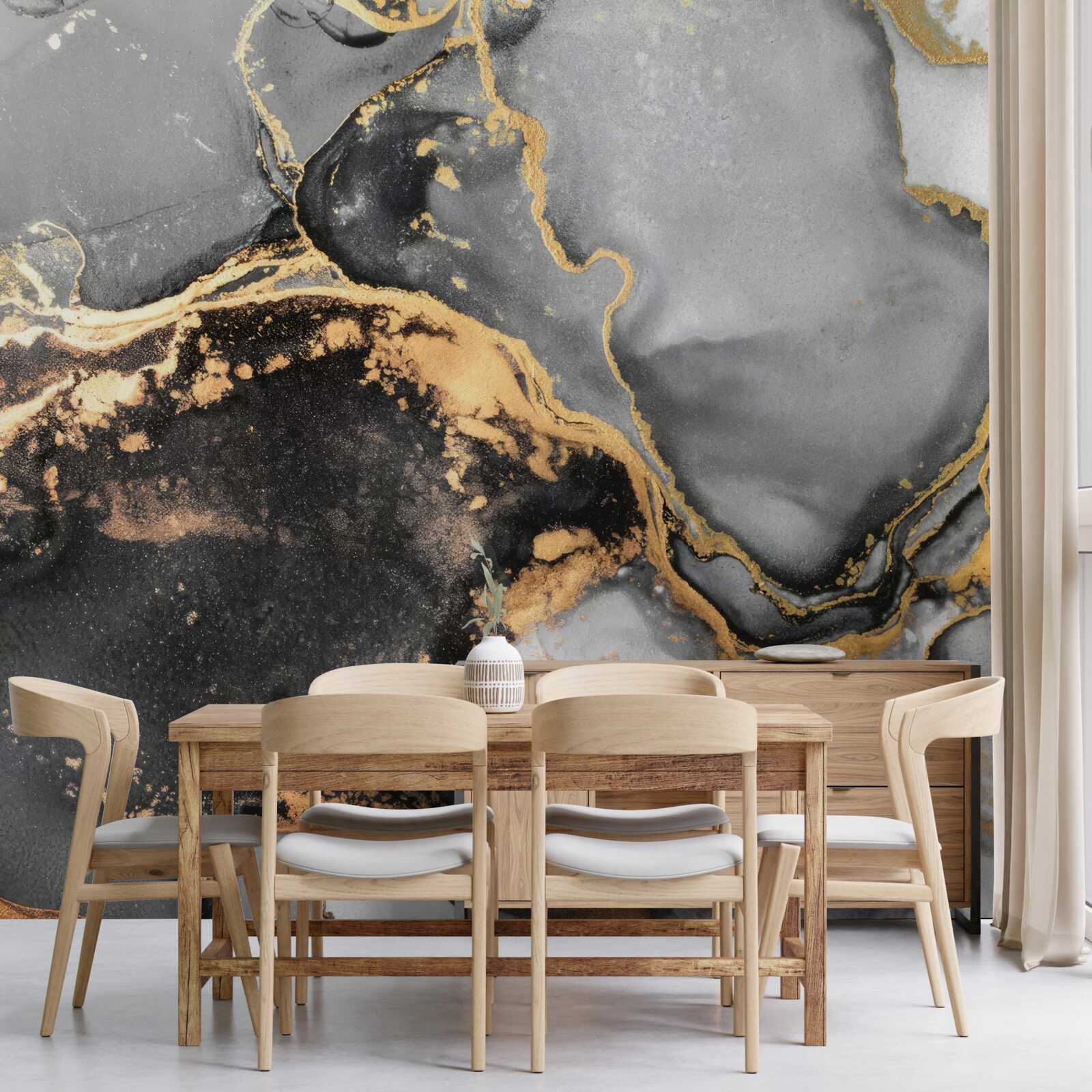 Фотошпалери темний мармуровий фон